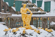 palace in Peterhof, Saint-Petersburg, Russia