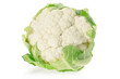 Cauliflower on white, clipping path included