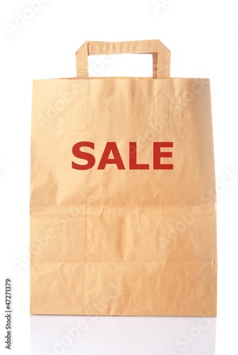Photo: disposable paper bag disposable paper bag