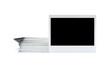 Photo: instant photo isolated on the white background instant photo isolated on the white background