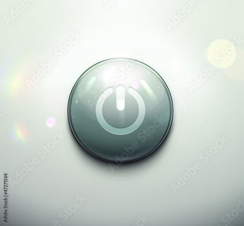 Illustration: Power button Power button