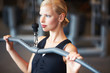 Keeping the arms and shouders slim and toned