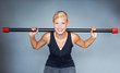 I always do my squats with a weighted bar