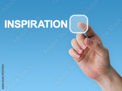 Photo: Inspiration button Inspiration button