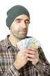 Am Geld riechen