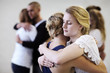 Lending a supportive shoulder