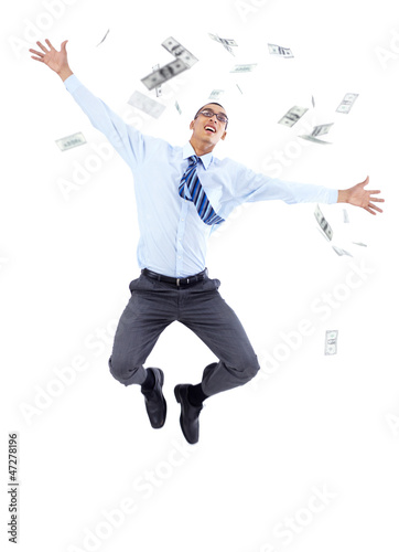 Photo: Jumping for joy Jumping for joy