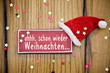 ohh, schon wieder weihnachten