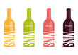 Bouteilles de vins