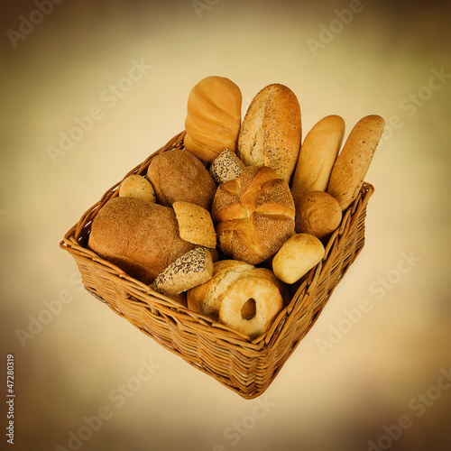 Photo: bread basket bread basket
