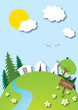 Vector: Camping Holiday Camping Holiday