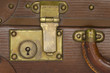 ancienne serrure de valise