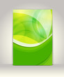 Vector: Flyer or brochure template, abstract design Flyer or brochure template, abstract design