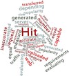 Word cloud for Hit