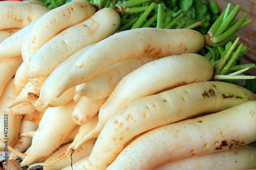 Photo: White turnips White turnips