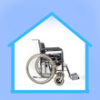 Wheelchair in the house