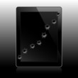 tablet with bullet shots