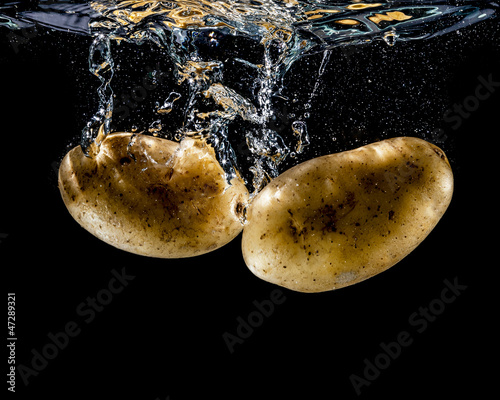 Photo: potato water potato water
