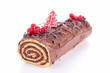 Foto: Yule log, swiss roll Yule log, swiss roll