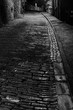 cobbled hill