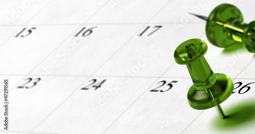 Illustration: business appointment, setting a date business appointment, setting a date