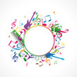 musique avec rond central