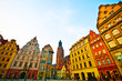 Market square tenements, Wroclaw Poland