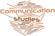 Word cloud for Communication studies