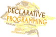 Word cloud for Declarative programming