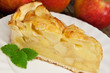 Apfelkuchen mit Mandeln