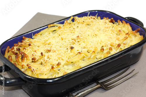 Photo: gratin de macaroni gratin de macaroni