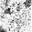 Set of Floral Design Elements