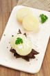 Harzer Käse auf Schwarzbrot