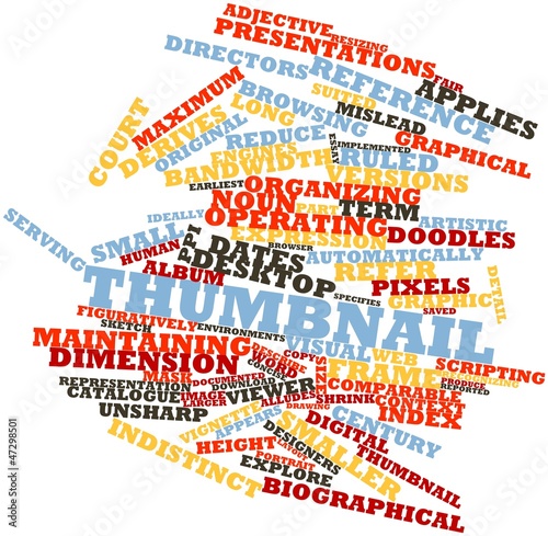 Illustration: Word cloud for Thumbnail Word cloud for Thumbnail