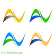 A. V. Company Logo