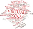 Word cloud for Virtual zoo
