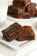 Photo: Fresh Homemade Chocolate Brownie Fresh Homemade Chocolate Brownie