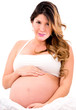 Beautiful pregnant woman