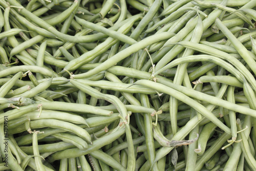 Photo: Green String Beans Display Green String Beans Display