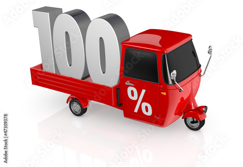 Illustration: percent icon percent icon