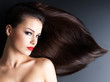 Beautiful woman with long hairs