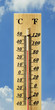 wooden thermometer