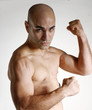 Hombre fuerte,luchador,peleador.