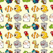 seamless animal pattern