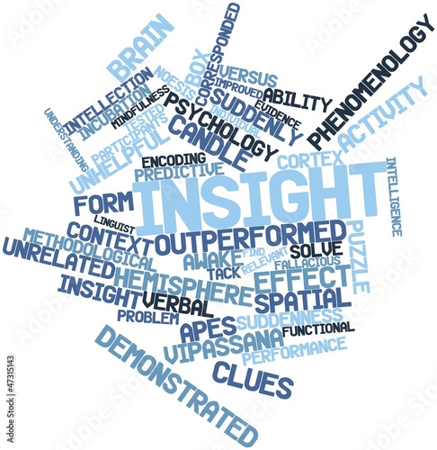 Illustration: Word cloud for Insight Word cloud for Insight
