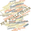 Illustration: Word cloud for New World Order Word cloud for New World Order