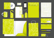 Great stationery design set