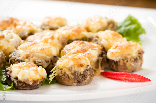 Photo: Stuffed mushrooms filled Stuffed mushrooms filled