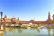 Plaza de espana Seville, Andalusia, Spain, Europe