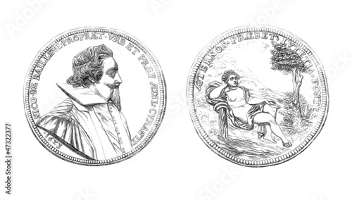 Illustration: Medal - 17th century Medal - 17th century
